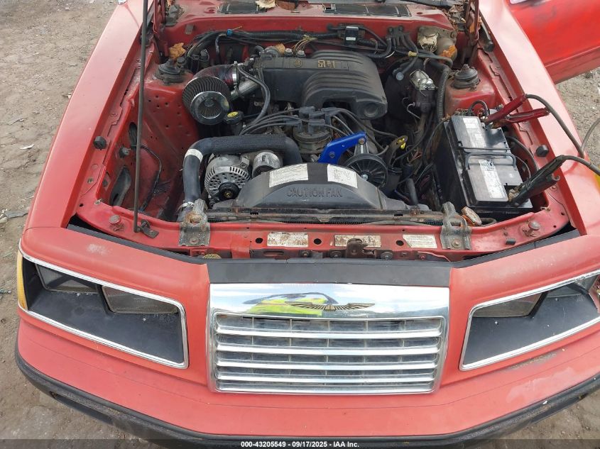 1986 Ford Thunderbird VIN: 1FABP46F8GH202433 Lot: 43205549