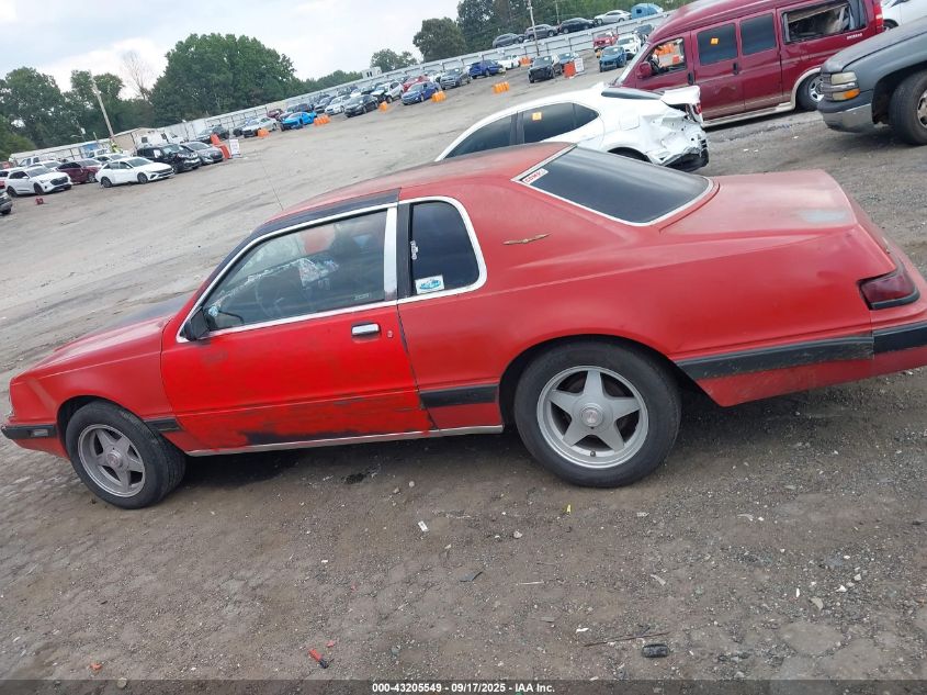 1986 Ford Thunderbird VIN: 1FABP46F8GH202433 Lot: 43205549