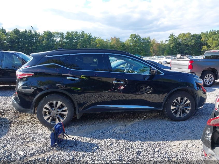 2018 Nissan Murano Sv VIN: 5N1AZ2MHXJN116912 Lot: 43205564