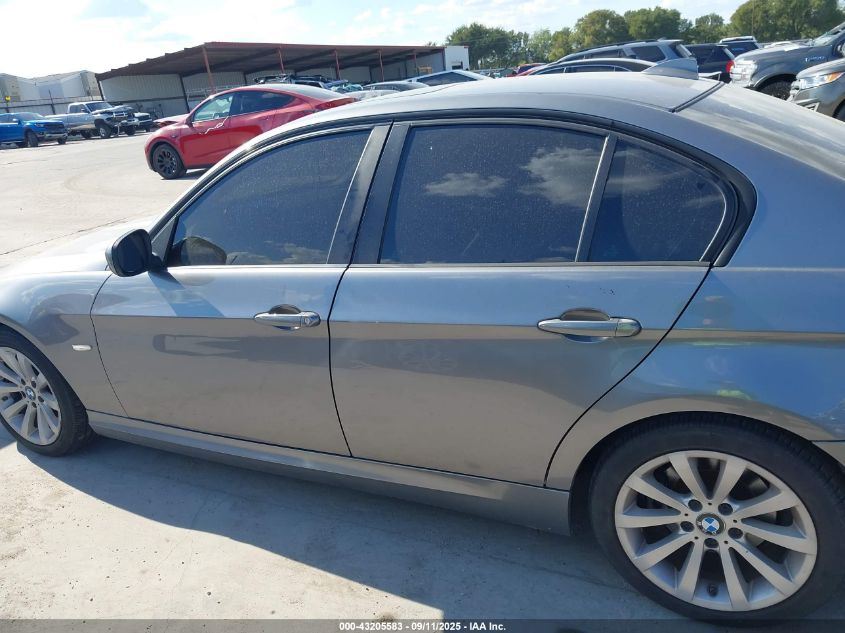 2011 BMW 328I VIN: WBAPH7C51BE679982 Lot: 43205583