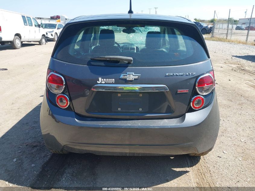 2012 Chevrolet Sonic 1Lz VIN: 1G1JF6SB4C4209350 Lot: 43205592