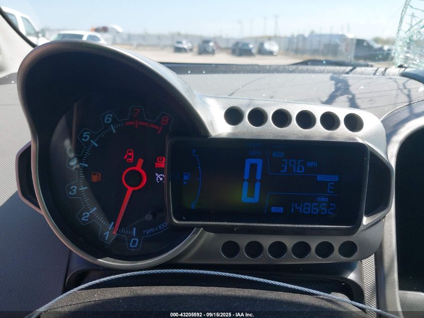 2012 Chevrolet Sonic 1Lz VIN: 1G1JF6SB4C4209350 Lot: 43205592