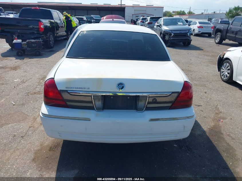 2010 Mercury Grand Marquis Ls (Fleet Only) VIN: 2MEBM7FV0AX603962 Lot: 43205594