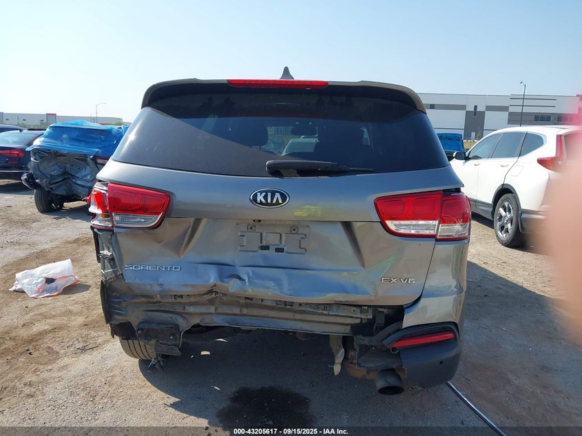 2016 KIA SORENTO 3.3L EX 5XYPH4A50GG139901
