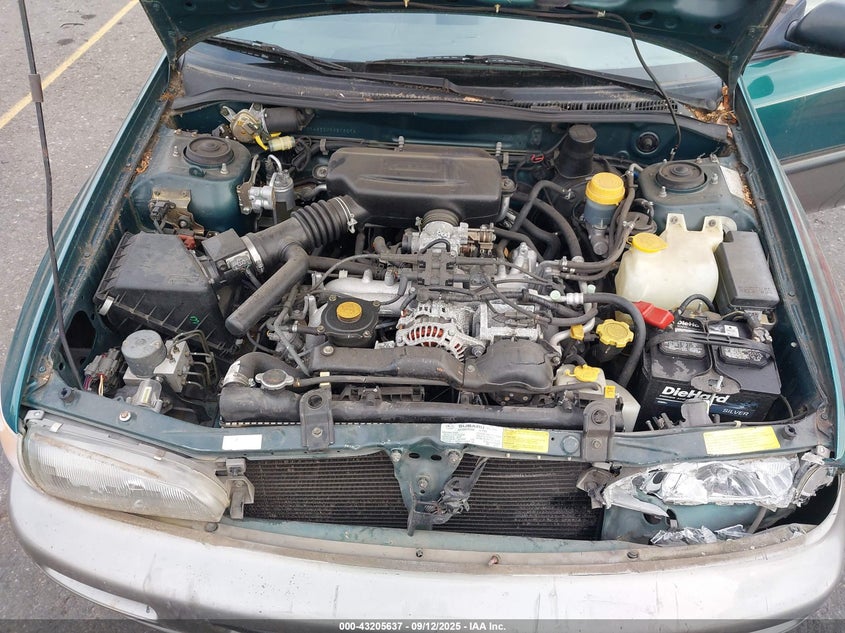 1997 Subaru Impreza Outback Sport VIN: JF1GF485XVG821809 Lot: 43205637