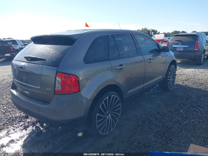 Vin: 2fmdk3jc0eba57421, lot: 43700132, ford edge sel 20144