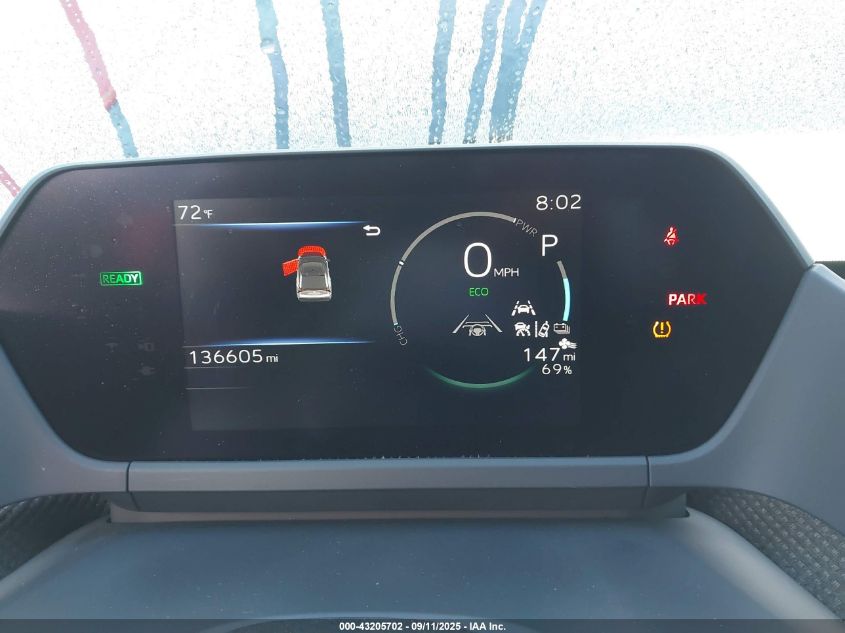 2023 Toyota Bz4X Xle VIN: JTMABACA7PA008383 Lot: 43205702