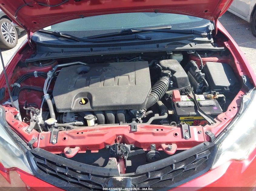 2015 Toyota Corolla S Plus VIN: 2T1BURHE1FC444620 Lot: 43205707