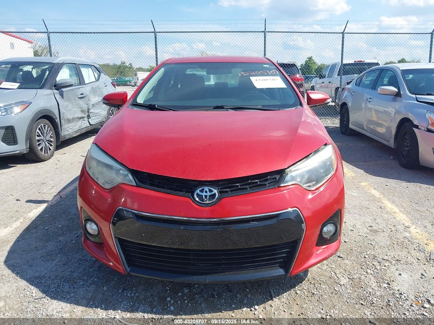 2015 Toyota Corolla S Plus VIN: 2T1BURHE1FC444620 Lot: 43205707