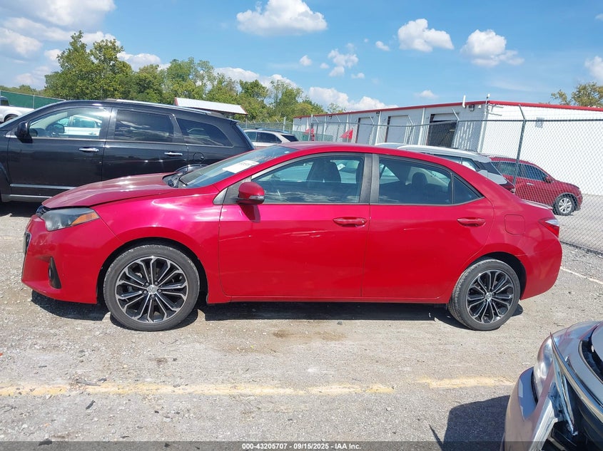 2015 Toyota Corolla S Plus VIN: 2T1BURHE1FC444620 Lot: 43205707