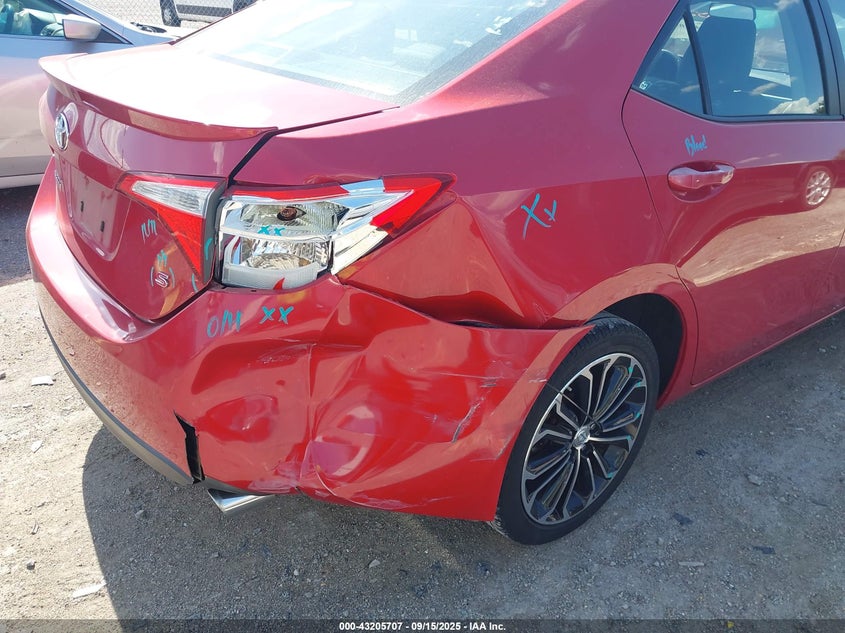 2015 Toyota Corolla S Plus VIN: 2T1BURHE1FC444620 Lot: 43205707