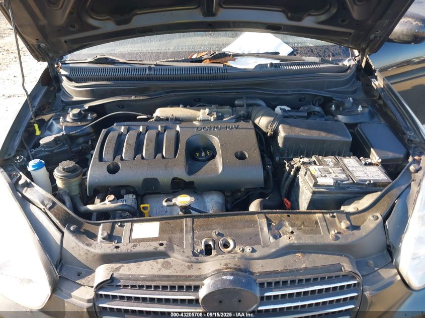 2011 Hyundai Accent Gls VIN: KMHCN4AC6BU617991 Lot: 43205708