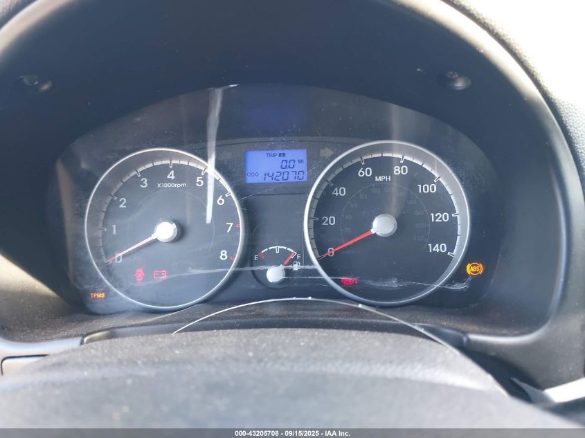 2011 Hyundai Accent Gls VIN: KMHCN4AC6BU617991 Lot: 43205708