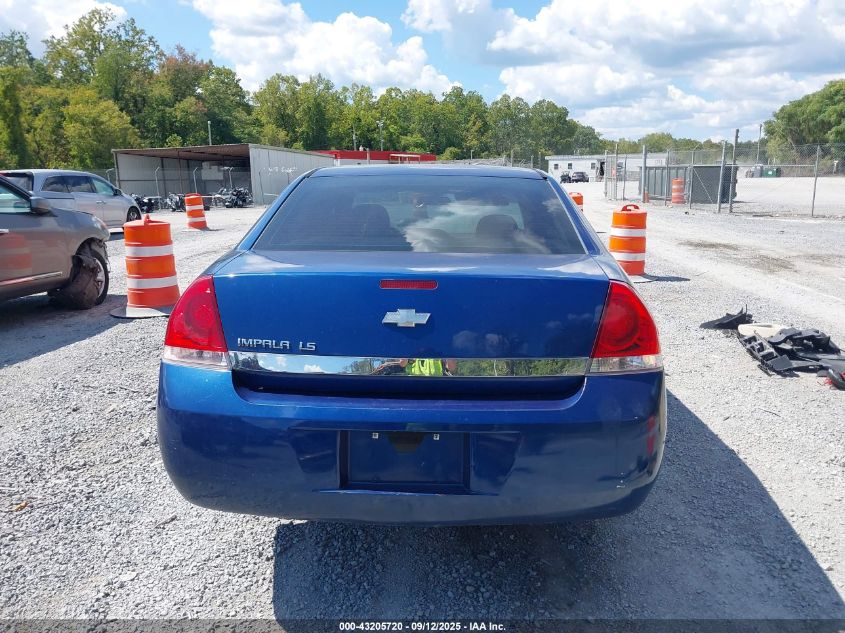 2006 Chevrolet Impala Ls VIN: 2G1WB55K469166900 Lot: 43205720