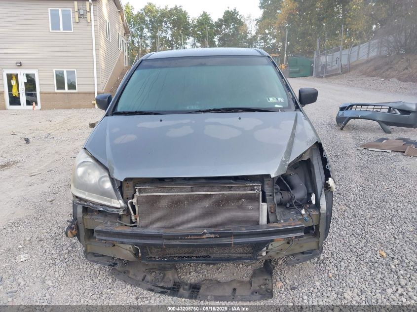 2007 Honda Odyssey Lx VIN: 5FNRL38257B004496 Lot: 43205750