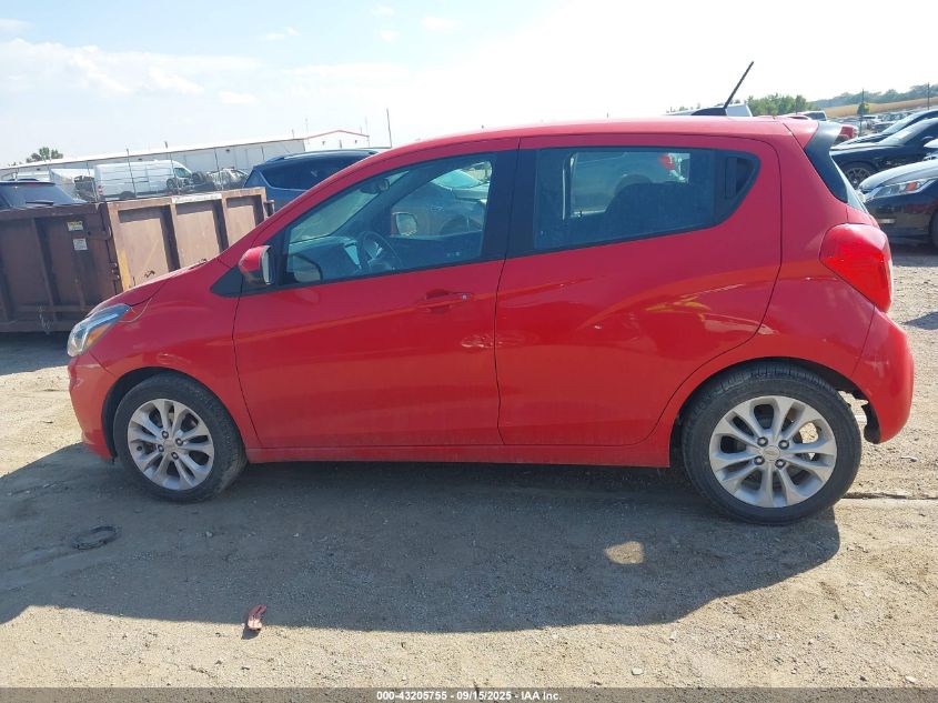 2020 Chevrolet Spark Fwd 1Lt Automatic VIN: KL8CD6SA8LC408929 Lot: 43205755