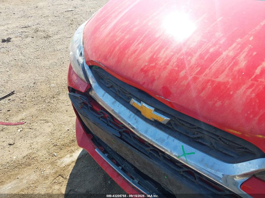 2020 Chevrolet Spark Fwd 1Lt Automatic VIN: KL8CD6SA8LC408929 Lot: 43205755