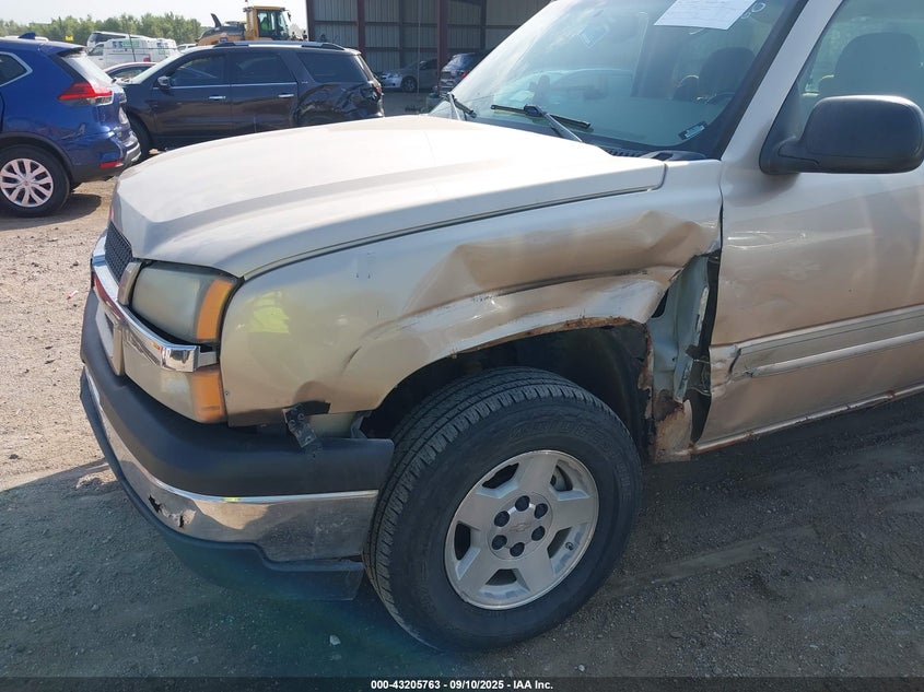 2005 Chevrolet Silverado 1500 Ls VIN: 2GCEK13T351254681 Lot: 43205763