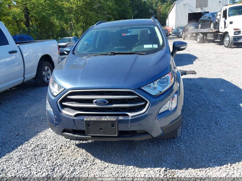 2022 Ford Ecosport Se VIN: MAJ6S3GL5NC469215 Lot: 43205781