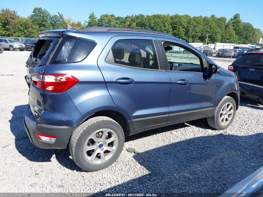 2022 Ford Ecosport Se VIN: MAJ6S3GL5NC469215 Lot: 43205781
