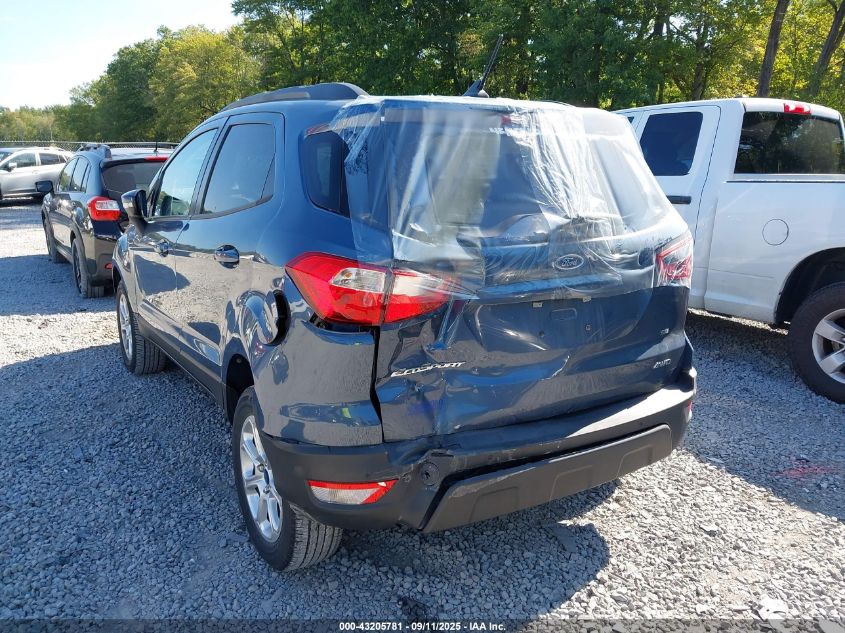 2022 Ford Ecosport Se VIN: MAJ6S3GL5NC469215 Lot: 43205781