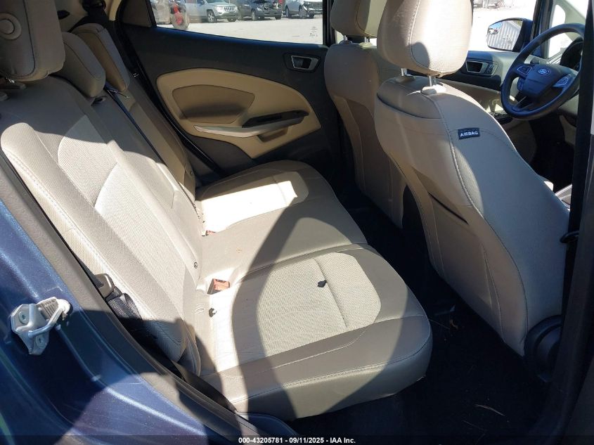 2022 Ford Ecosport Se VIN: MAJ6S3GL5NC469215 Lot: 43205781