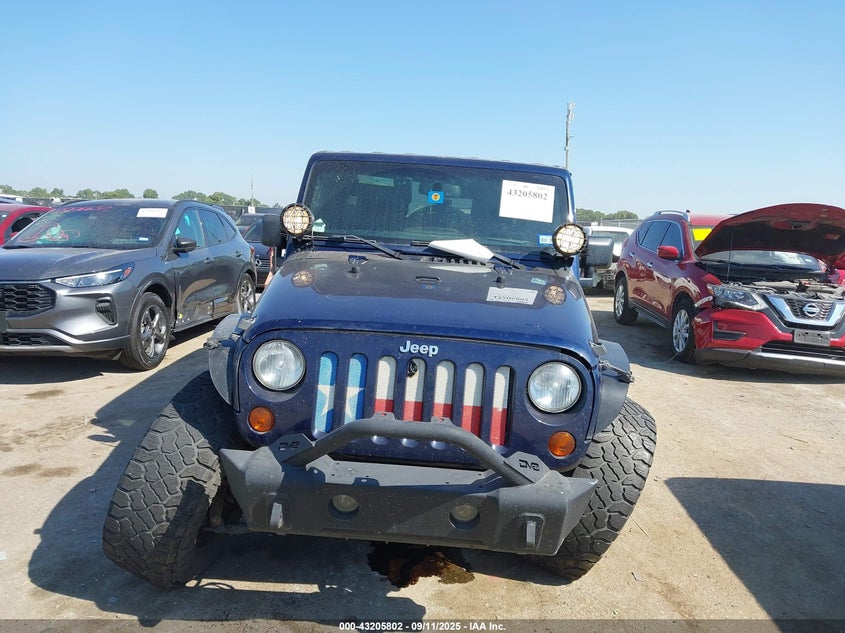 2013 JEEP WRANGLER UNLIMITED SPORT - 1C4BJWDG3DL523999