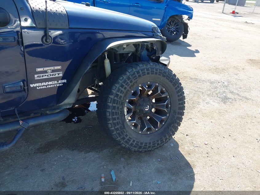 2013 JEEP WRANGLER UNLIMITED SPORT - 1C4BJWDG3DL523999