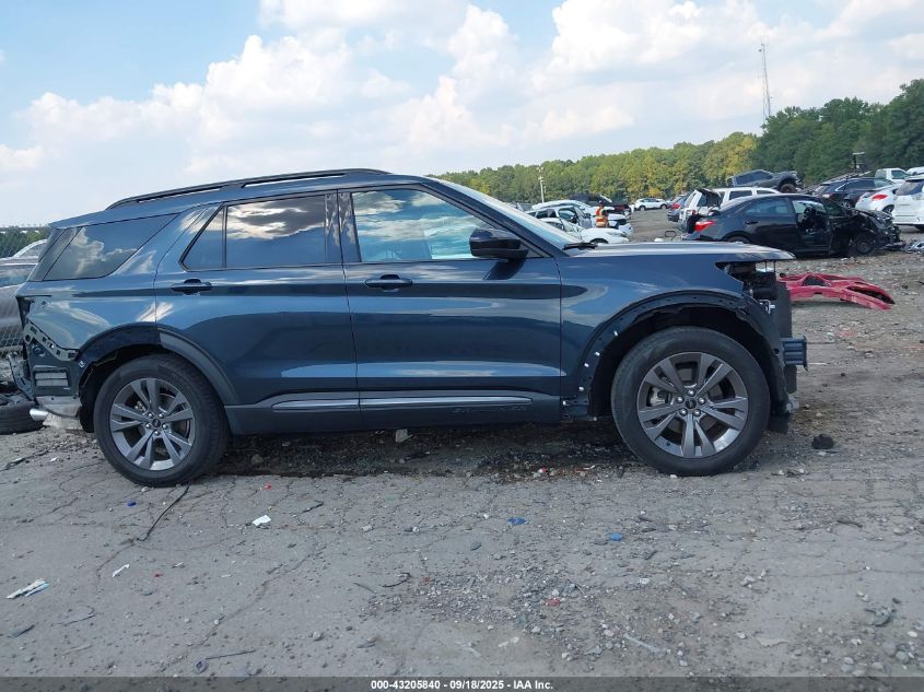 2022 Ford Explorer Xlt VIN: 1FMSK7DHXNGB39039 Lot: 43205840