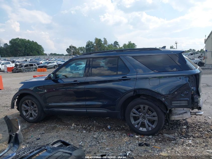 2022 Ford Explorer Xlt VIN: 1FMSK7DHXNGB39039 Lot: 43205840