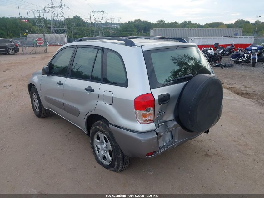 2003 Toyota Rav4 VIN: JTEGH20V930088481 Lot: 43205855