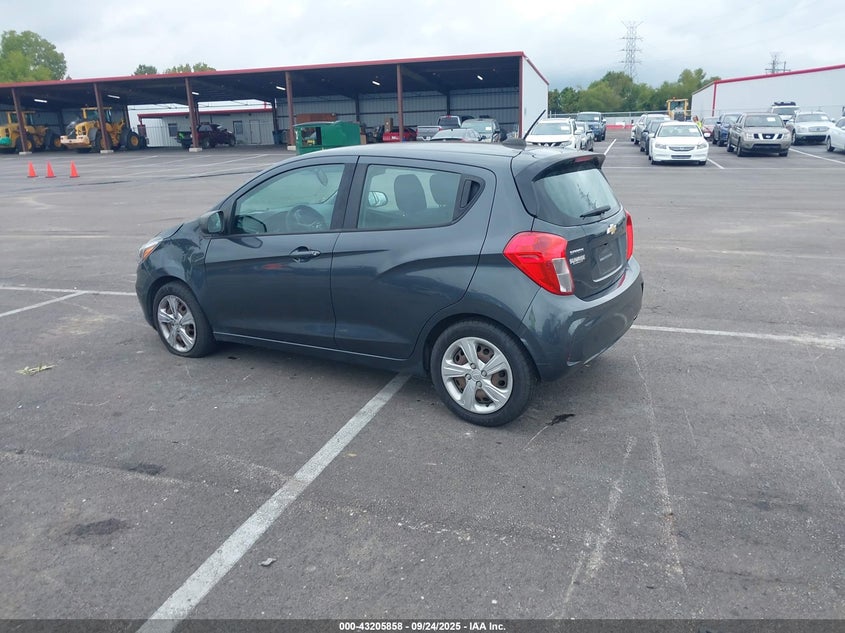 Vin: kl8cb6sa4kc702610, lot: 43700317, chevrolet spark ls cvt 20193
