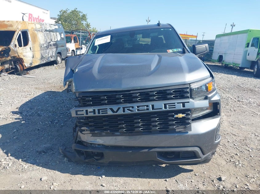 2022 CHEVROLET SILVERADO 1500 LTD 4WD  SHORT BED CUSTOM - 3GCPYBEK4NG157322