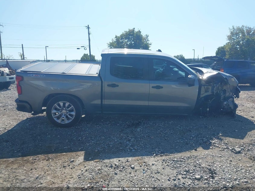 2022 CHEVROLET SILVERADO 1500 LTD 4WD  SHORT BED CUSTOM - 3GCPYBEK4NG157322
