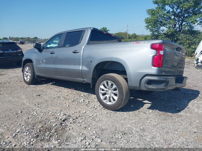 2022 CHEVROLET SILVERADO 1500 LTD 4WD  SHORT BED CUSTOM - 3GCPYBEK4NG157322