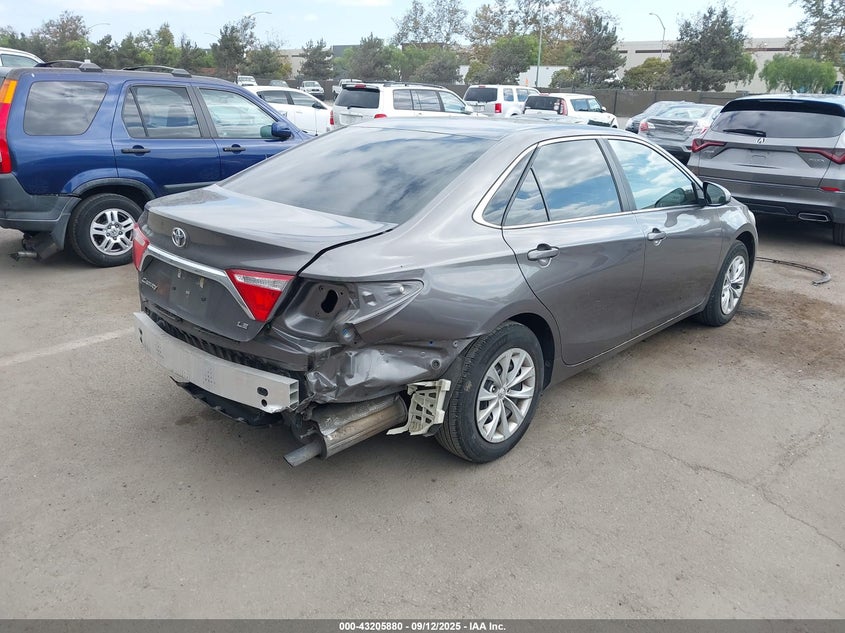 2017 TOYOTA CAMRY LE - 4T1BF1FK3HU784115