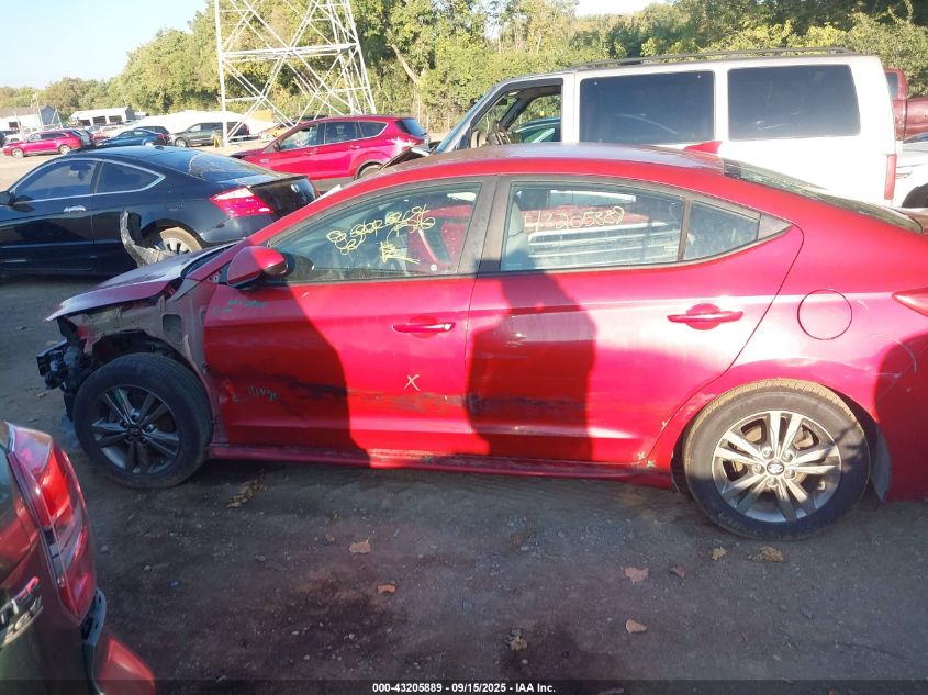 2018 Hyundai Elantra Sel VIN: 5NPD84LF7JH254956 Lot: 43205889