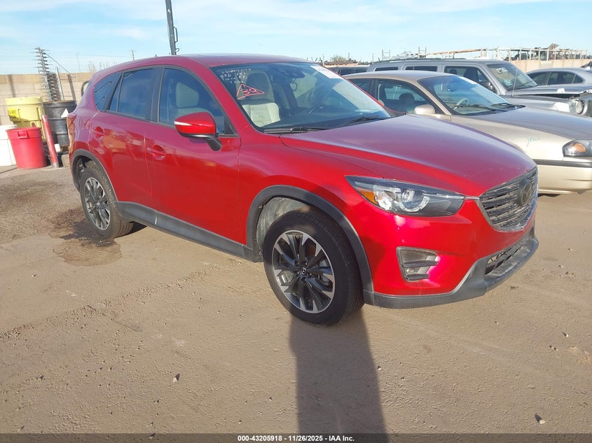 Vin: jm3ke2dy3g0737202, lot: 43700375, mazda cx-5 grand touring 2016 img_1