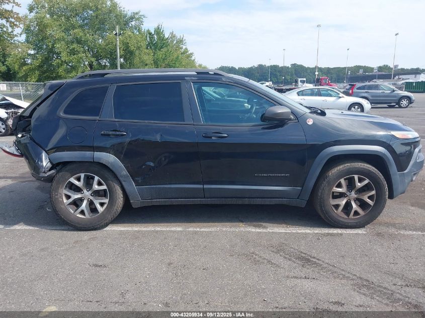 2014 Jeep Cherokee Trailhawk VIN: 1C4PJMBB3EW162257 Lot: 43205934