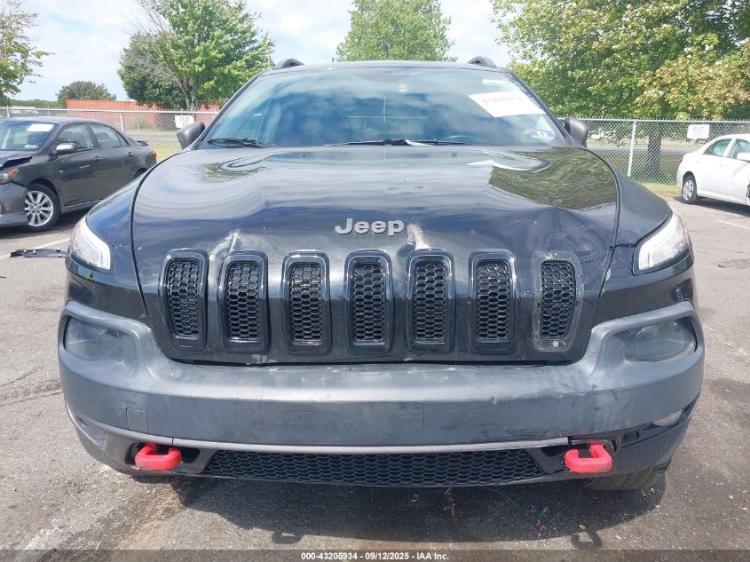 2014 Jeep Cherokee Trailhawk VIN: 1C4PJMBB3EW162257 Lot: 43205934