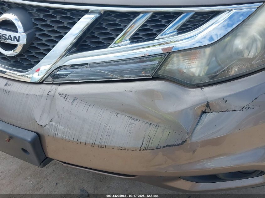 2012 Nissan Murano S VIN: JN8AZ1MW1CW210711 Lot: 43205965