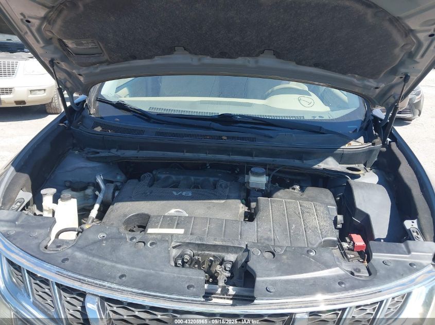 2012 Nissan Murano S VIN: JN8AZ1MW1CW210711 Lot: 43205965