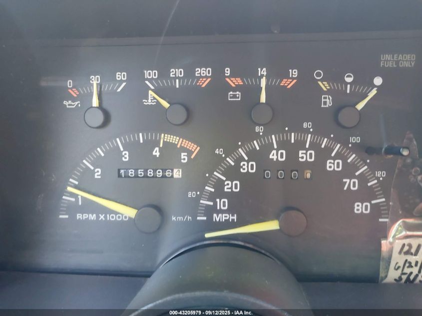 1992 Chevrolet Gmt-400 K1500 VIN: 1GCEK14K9NE131939 Lot: 43205979