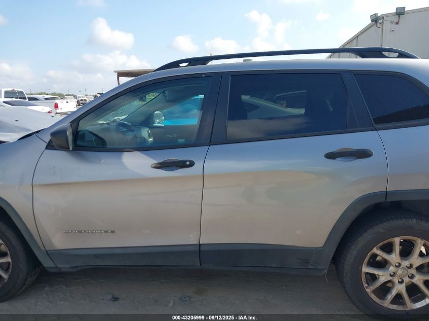 2016 Jeep Cherokee Sport VIN: 1C4PJLAB5GW258051 Lot: 43205999