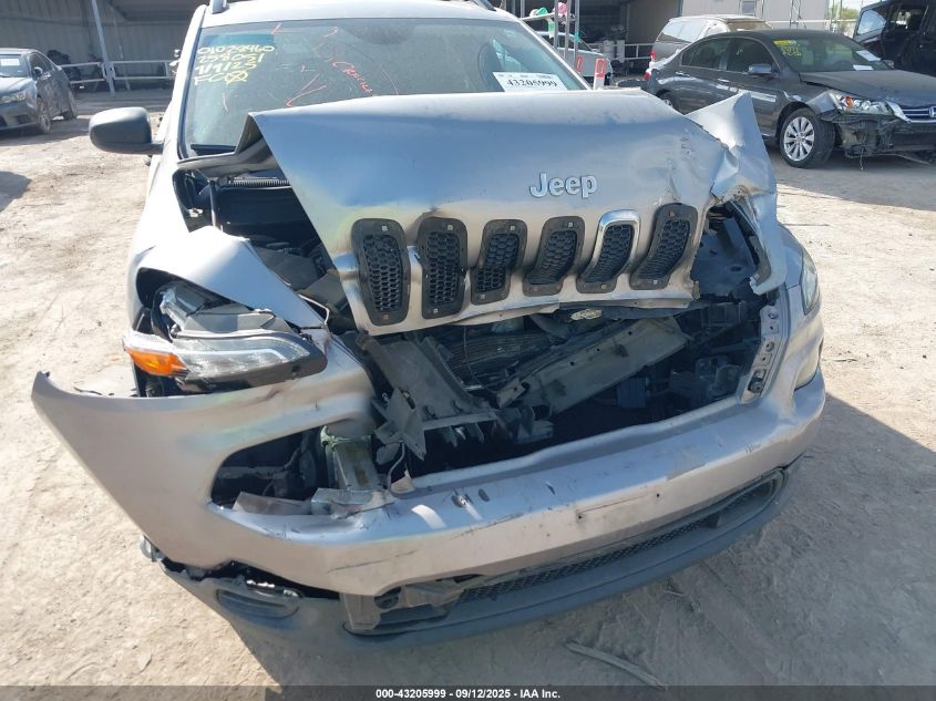 2016 Jeep Cherokee Sport VIN: 1C4PJLAB5GW258051 Lot: 43205999