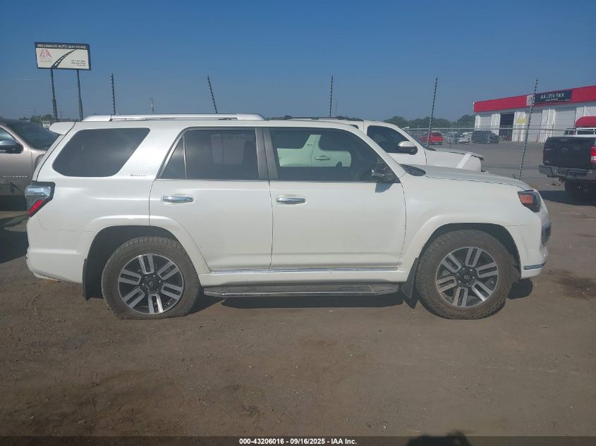 2021 Toyota 4Runner Limited VIN: JTEKU5JR9M5915764 Lot: 43206016