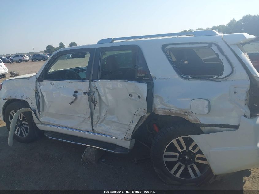 2021 Toyota 4Runner Limited VIN: JTEKU5JR9M5915764 Lot: 43206016