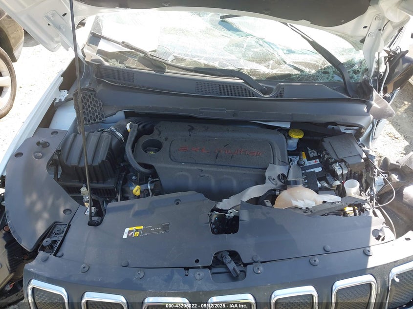 2022 Jeep Compass Latitude Fwd VIN: 3C4NJCBB7NT229675 Lot: 43206022