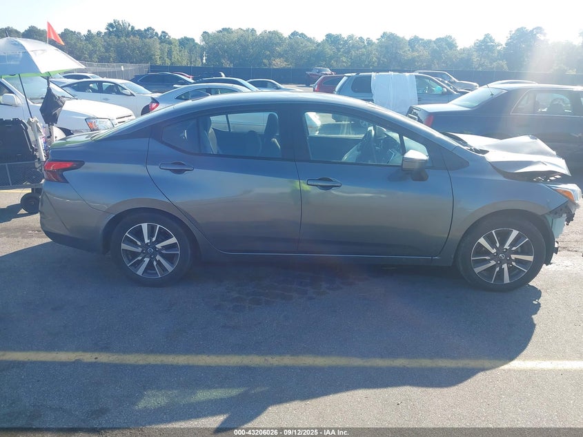 2021 Nissan Versa Sv Xtronic Cvt VIN: 3N1CN8EV8ML854179 Lot: 43206026