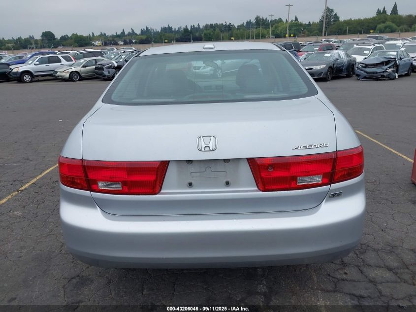 2005 Honda Accord 3.0 Ex VIN: 1HGCM66525A073199 Lot: 43206046
